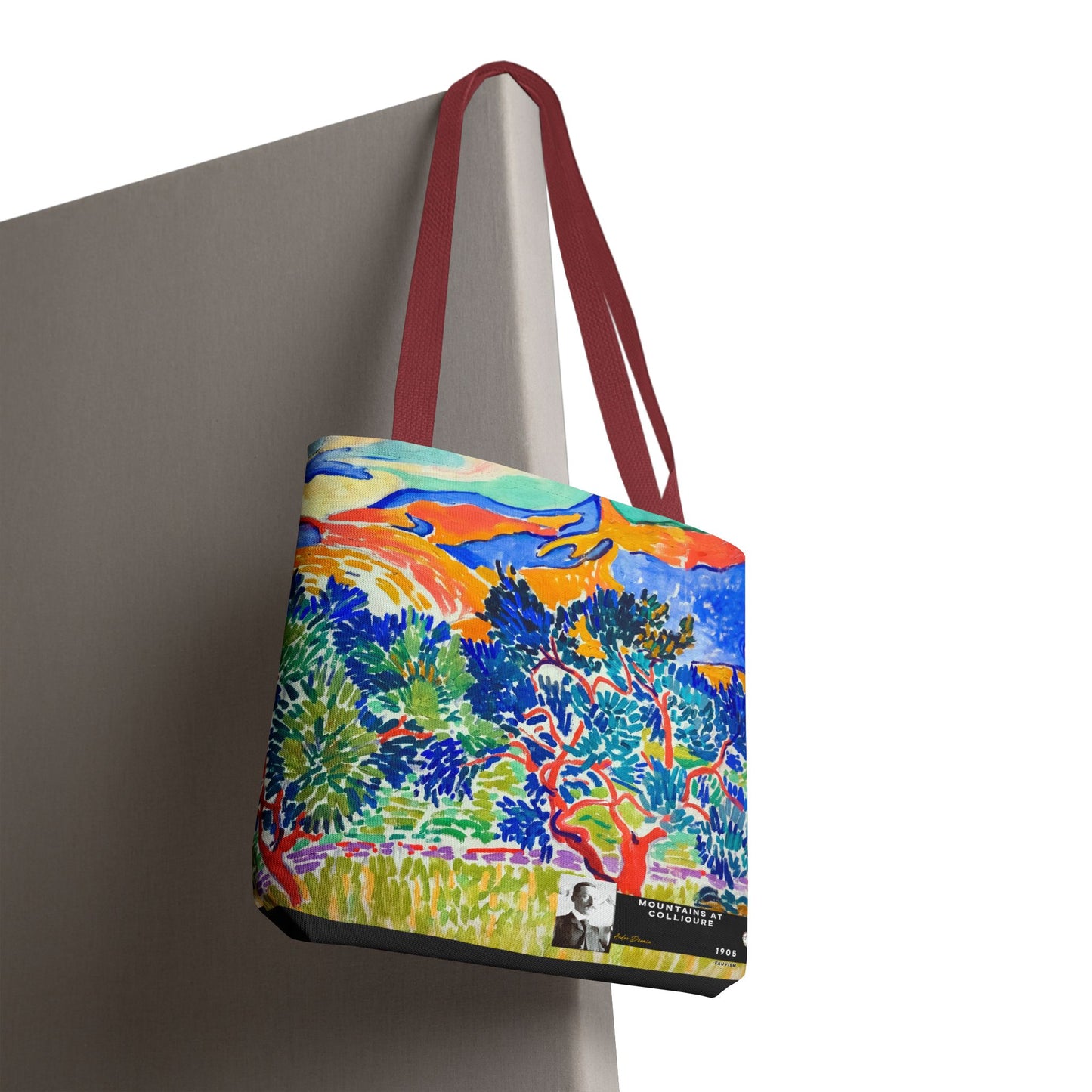 Derain, André - Mountains at Collioure (1905) - Tote Bag