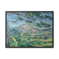 Cézanne, Paul - Mont Sainte-Victoire with Large Pine (1887) - Matte Canvas, Framed