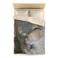 Morisot, Berthe - Woman at Her Toilette (1880) - Microfiber Duvet Cover