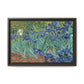 Van Gogh, Vincent - Irises (1889) - Matte Canvas, Framed
