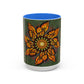 Pacio, Adam - Monarch Butterfly Mandala - Colorful Accent Mugs
