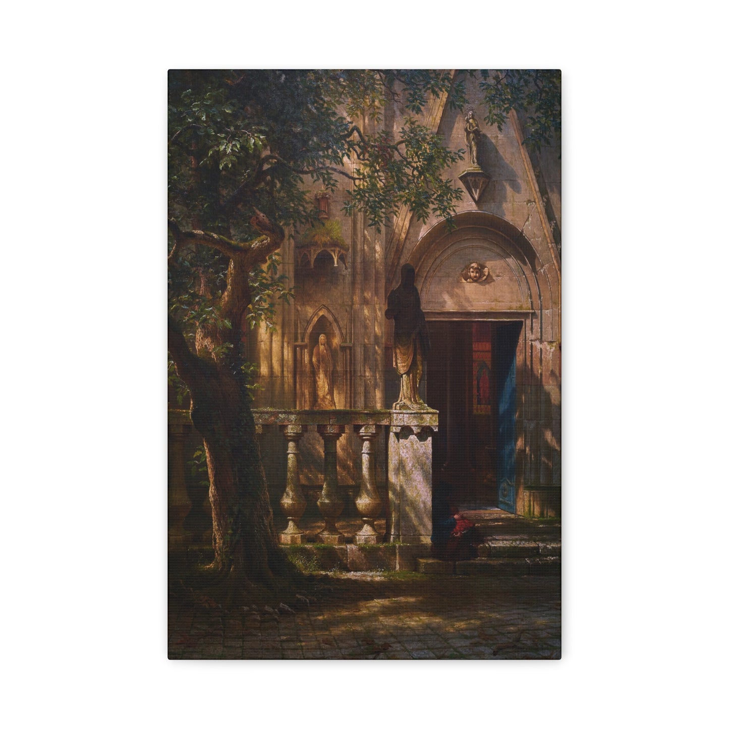 Bierstadt, Albert - Sunlight and Shadow  (1854) - Canvas Block, unframed