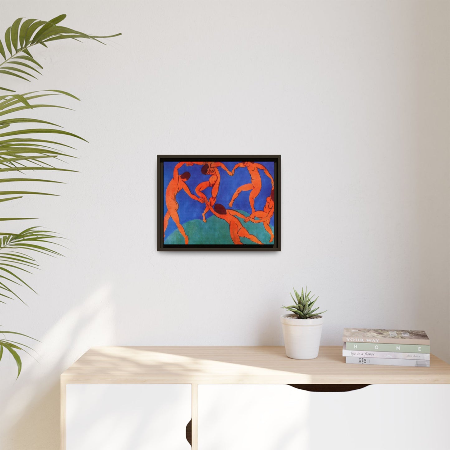 Matisse, Henri - Dance (II) (1910) - Matte Canvas, Framed