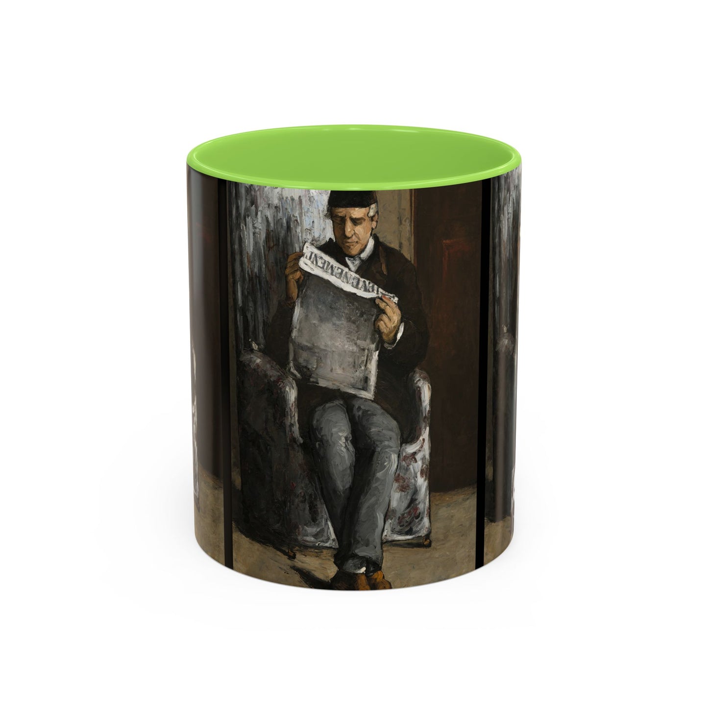 Cézanne, Paul - The Artist’s Father (1866) - Colorful Accent Mugs