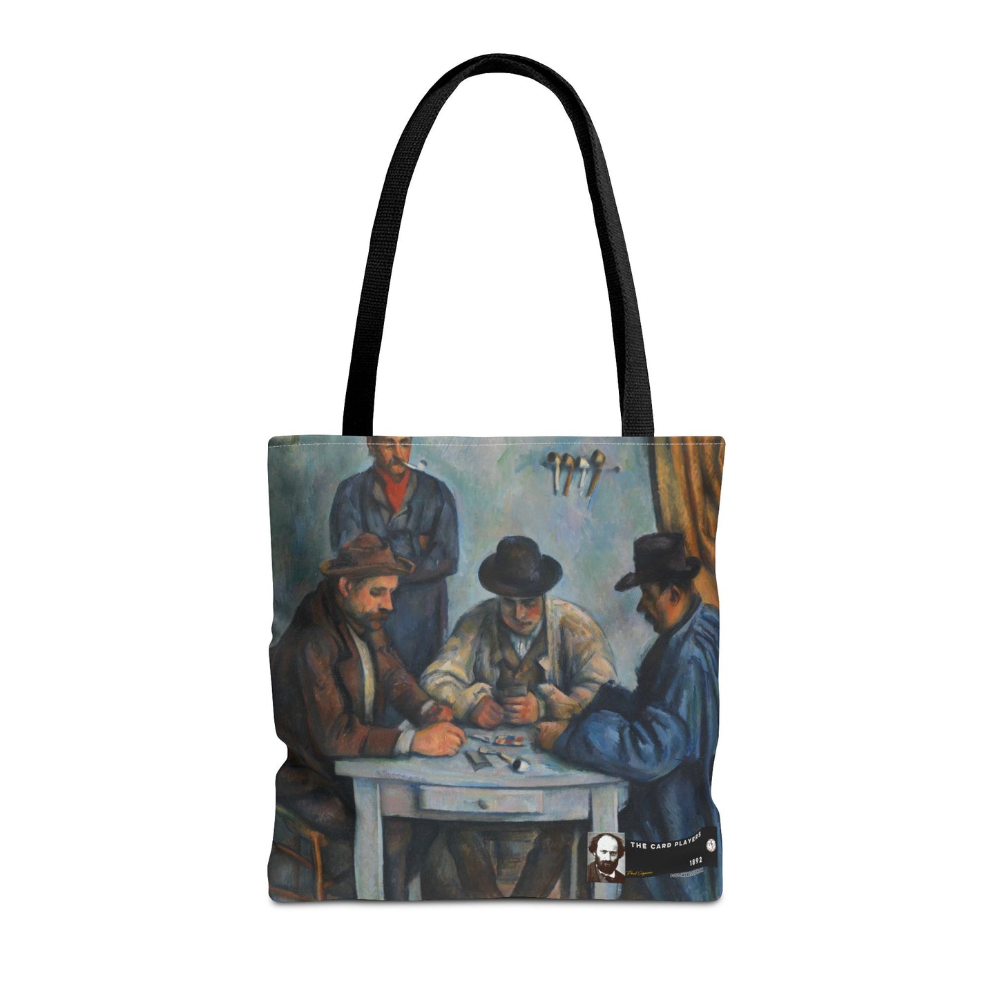 Cézanne, Paul - The Card Players (1892) - Tote Bag