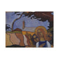 Filiger, Charles - Virgin and Two Angels (1895) - Canvas Block, unframed