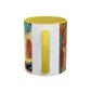 Matisse, Henri - The Joy of Life (1905) - Colorful Accent Mugs