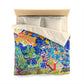 Derain, André - Mountains at Collioure (1905) - Microfiber Duvet Cover