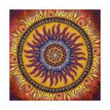 Solar Disc Mandala A - Canvas