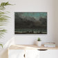Courbet, Gustave - The Sea (1865) - Matte Canvas, Framed