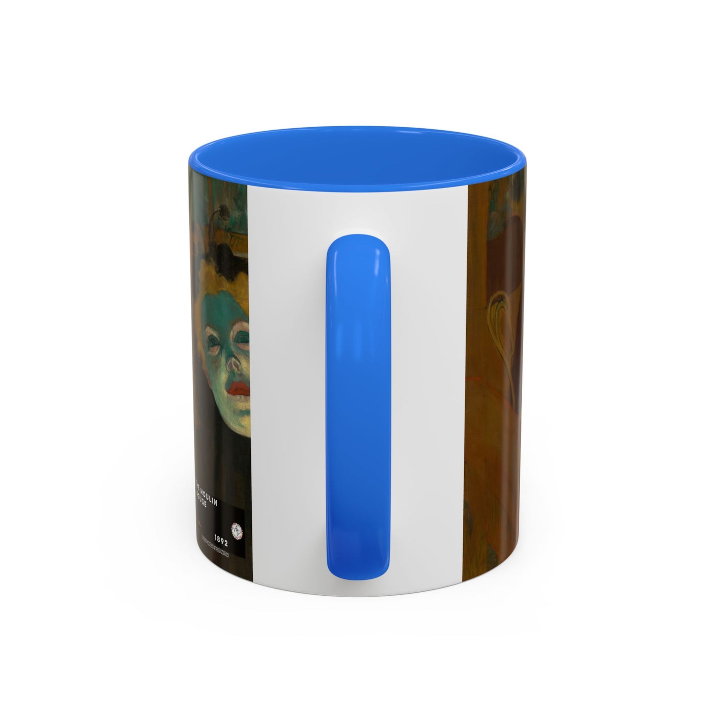 Toulouse-Lautrec, Henri - At the Moulin Rouge (1892) - Colorful Accent Mugs