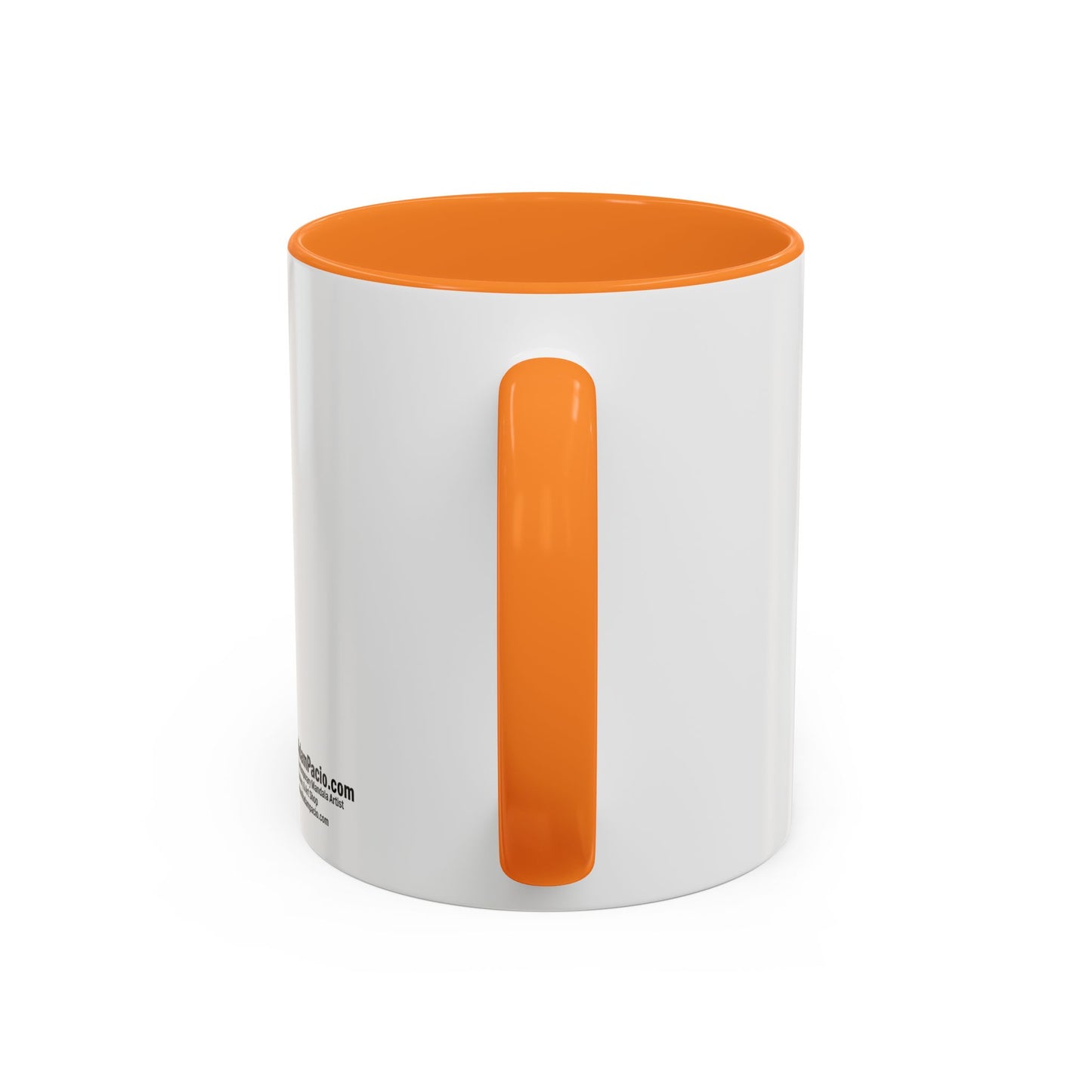 AdamPacio.com - White Logo - Colorful Accent Mugs