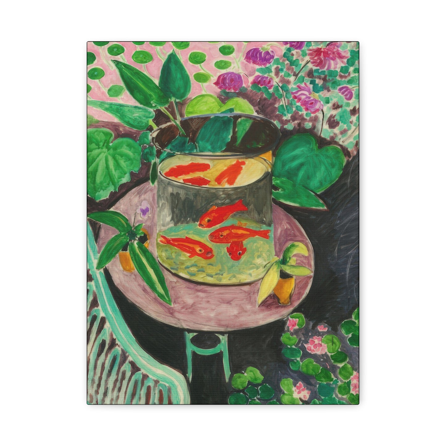 Matisse, Henri - The Goldfish (1912) - Canvas Block, unframed