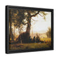 Bierstadt, Albert -  Guerrilla Warfare (1861) - Matte Canvas, Framed