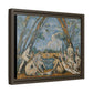 Cézanne, Paul - The Large Bathers (1906) - Matte Canvas, Framed