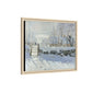 Monet, Claude - The Magpie (1868) - Matte Canvas, Framed