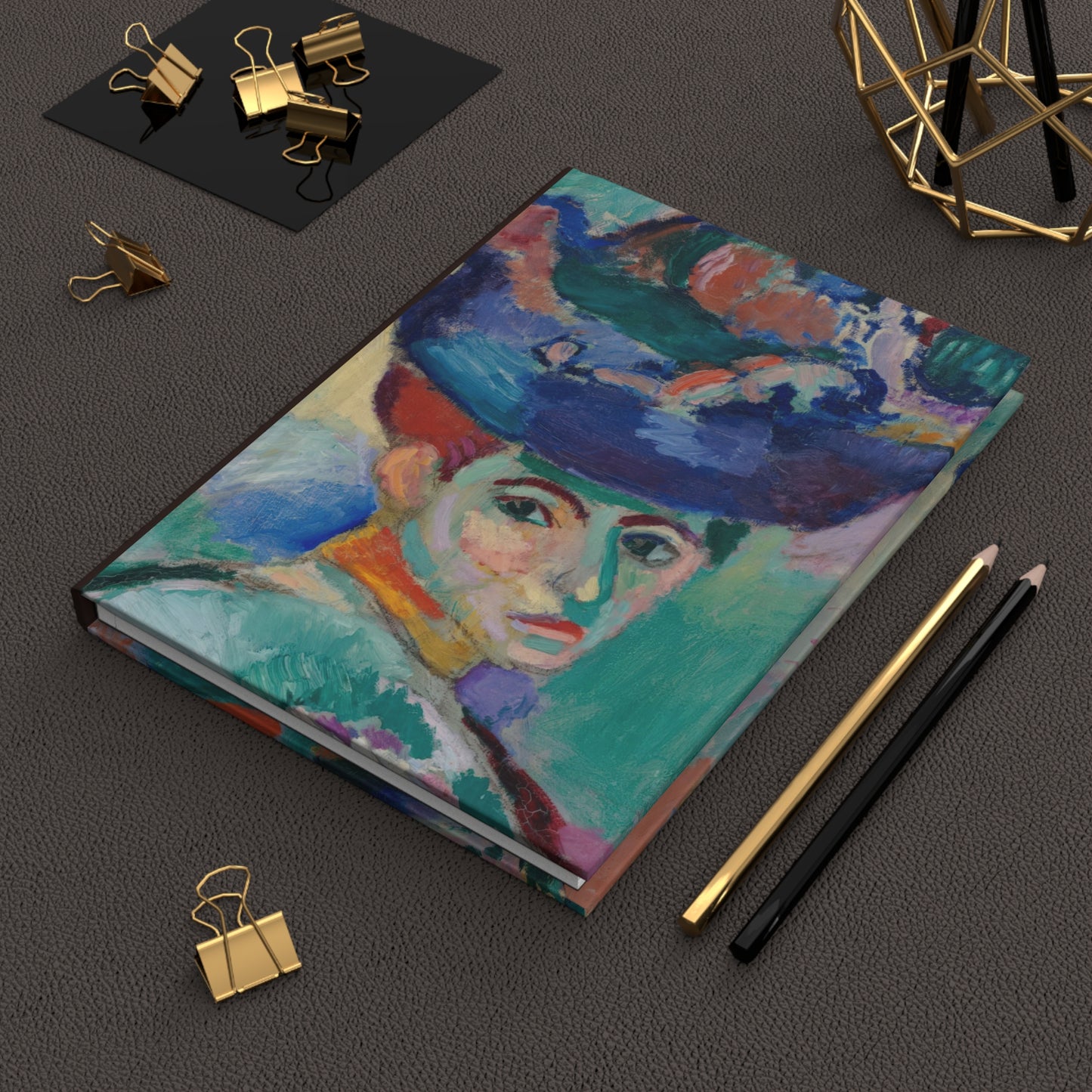 Matisse, Henri - Woman with a Hat (1905) - Hardcover Journal Matte