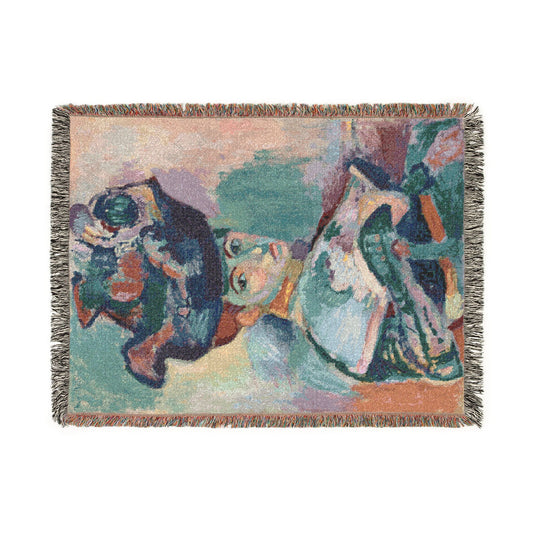 Matisse, Henri - Woman with a Hat (1905) - Woven Blanket