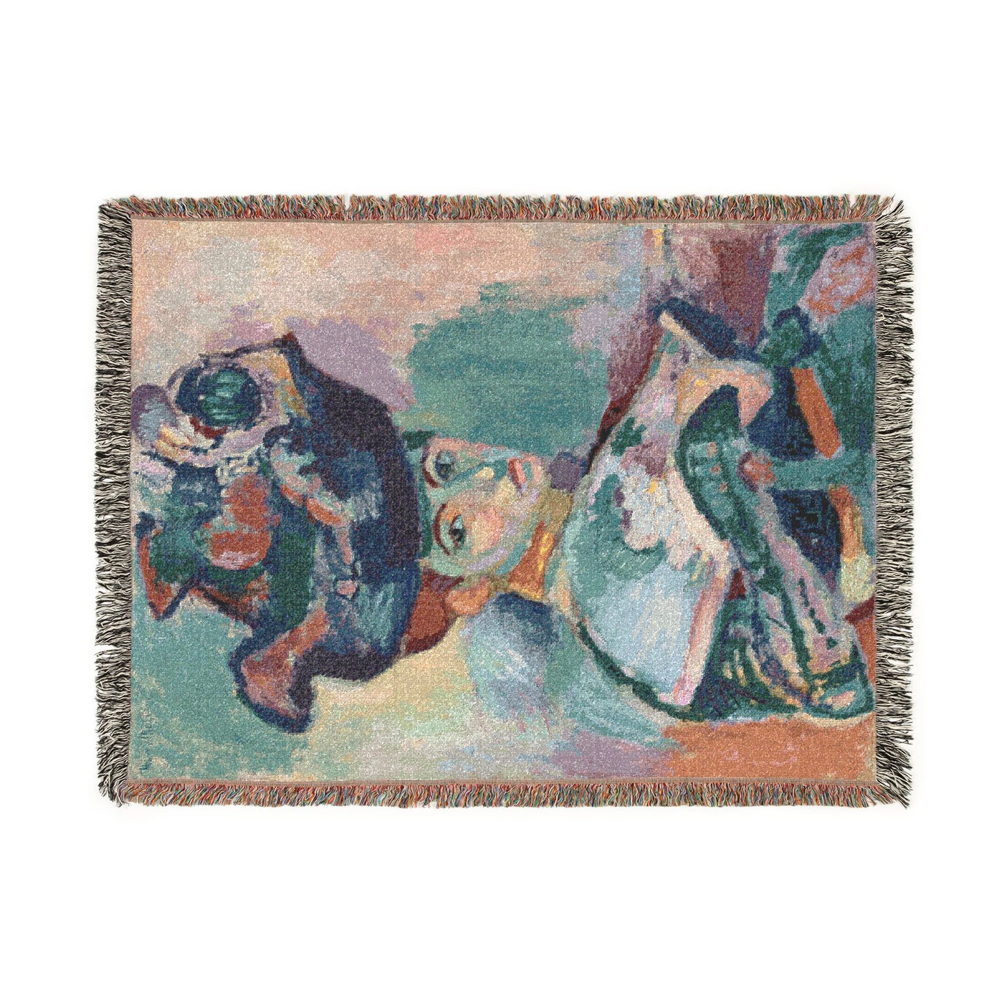 Matisse, Henri - Woman with a Hat (1905) - Woven Blanket
