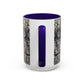 Pacio, Adam - Memento Mori Mandala - Colorful Accent Mugs