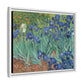 Van Gogh, Vincent - Irises (1889) - Matte Canvas, Framed