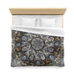 Pacio, Adam - Memento Mori Mandala - Microfiber Duvet Cover