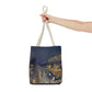 Pissarro, Camille - The Boulevard Montmartre At Night (1897) - Tote Bag