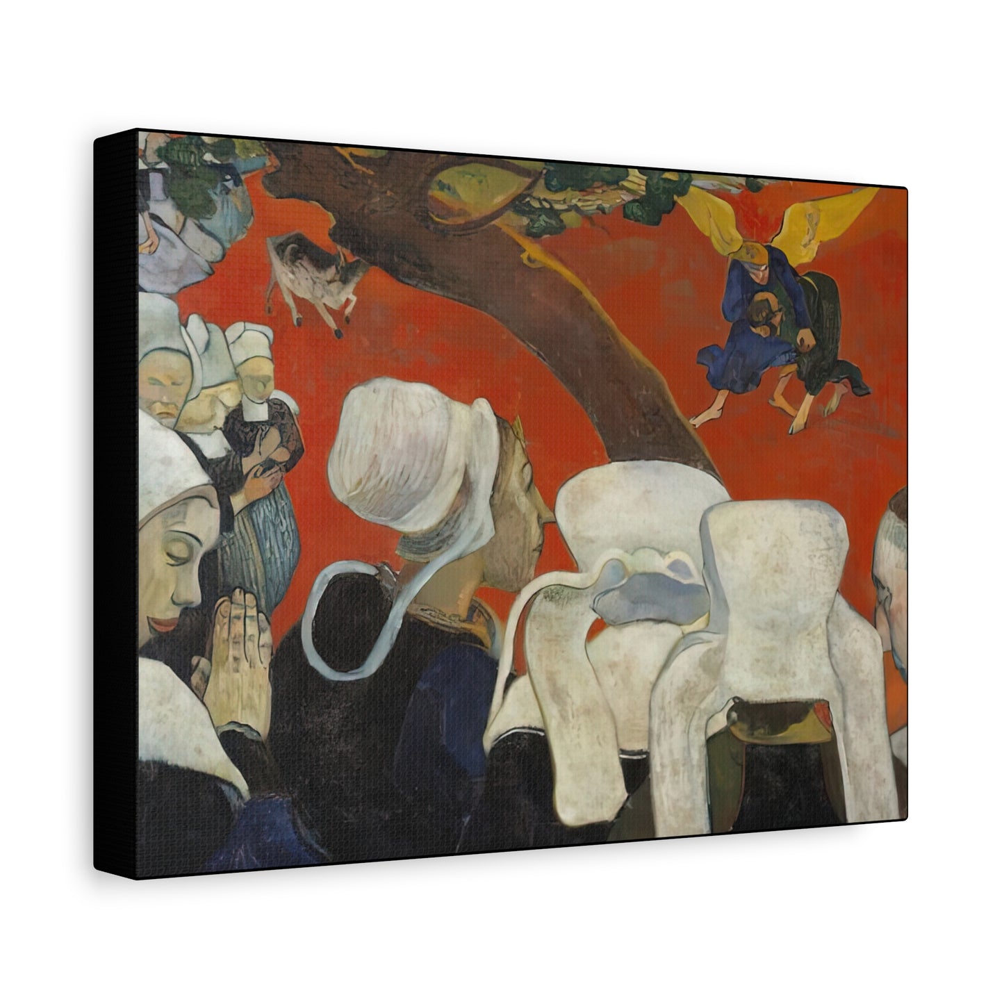 Gauguin, Paul - Vision of the Sermon (1888) - Canvas Block, unframed