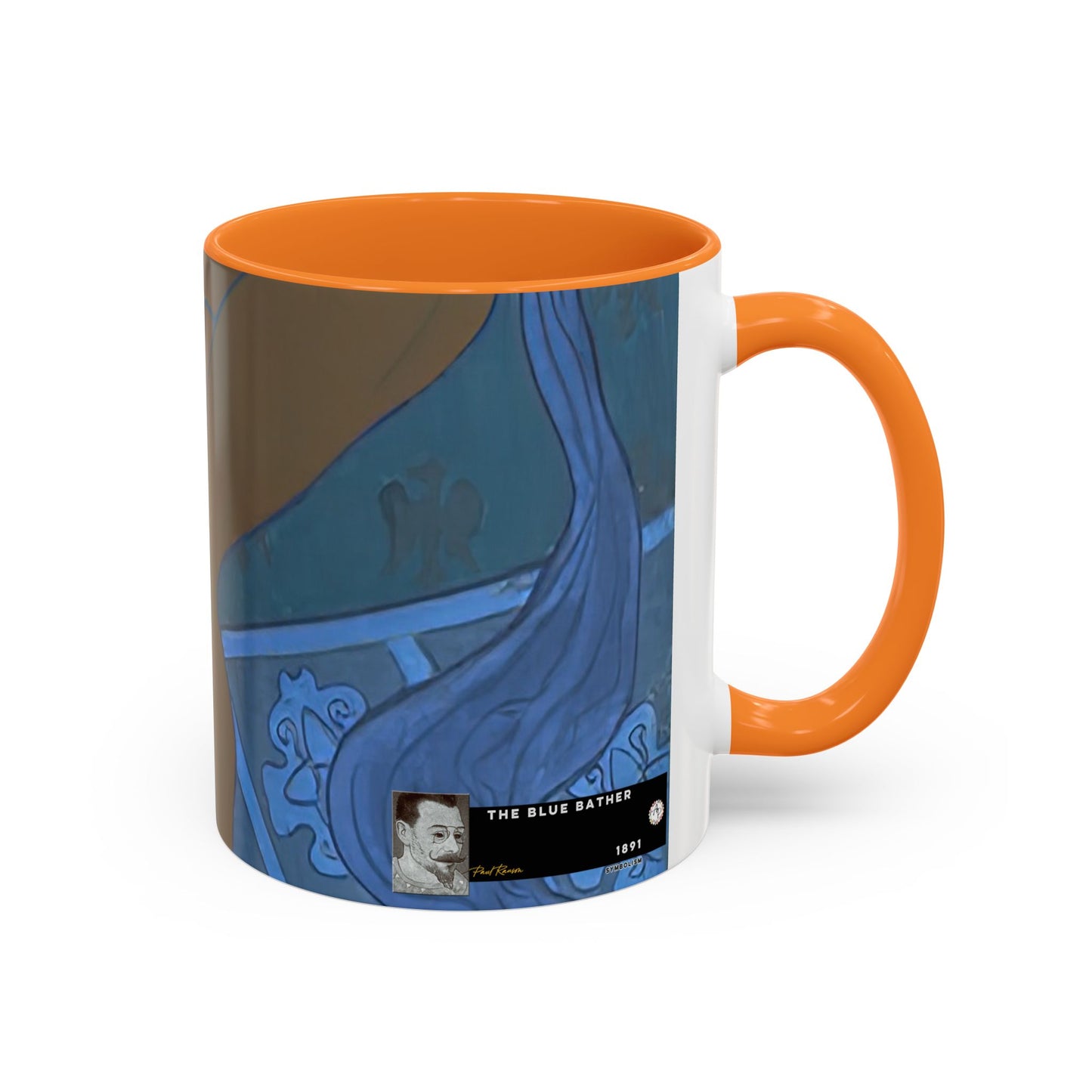 Ranson, Paul - The Blue Bather (1891) - Colorful Accent Mugs