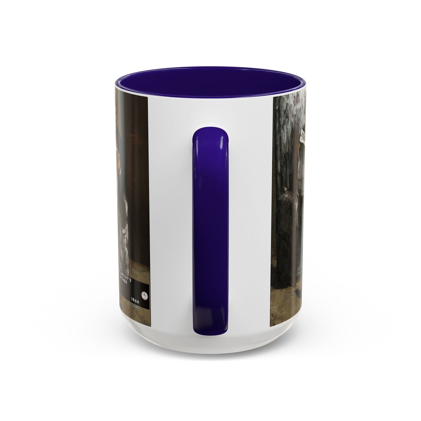 Cézanne, Paul - The Artist’s Father (1866) - Colorful Accent Mugs