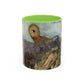 Redon, Odilon - The Cyclops (1914) - Colorful Accent Mugs