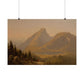 Gifford, Sanford Robinson - Mount Mansfield, Vermont  (1859) - Satin Posters