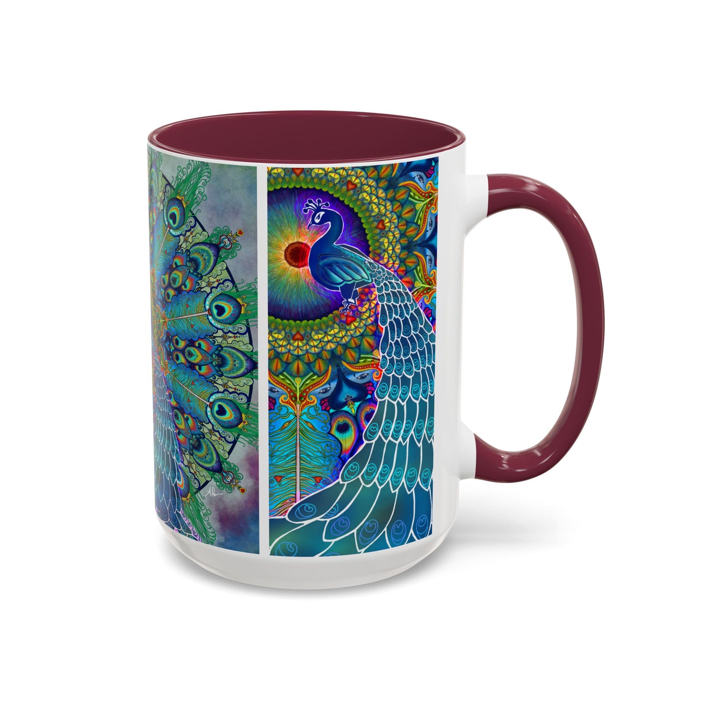 Pacio, Adam - Melek Taus Mandala - Colorful Accent Mugs