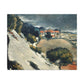Cézanne, Paul - L’Estaque, Melting Snow (1870) - Canvas Block, unframed
