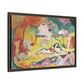 Matisse, Henri - The Joy of Life (1905) - Matte Canvas, Framed