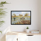 Pissarro, Camille - Hoarfrost (1873) - Matte Canvas, Framed