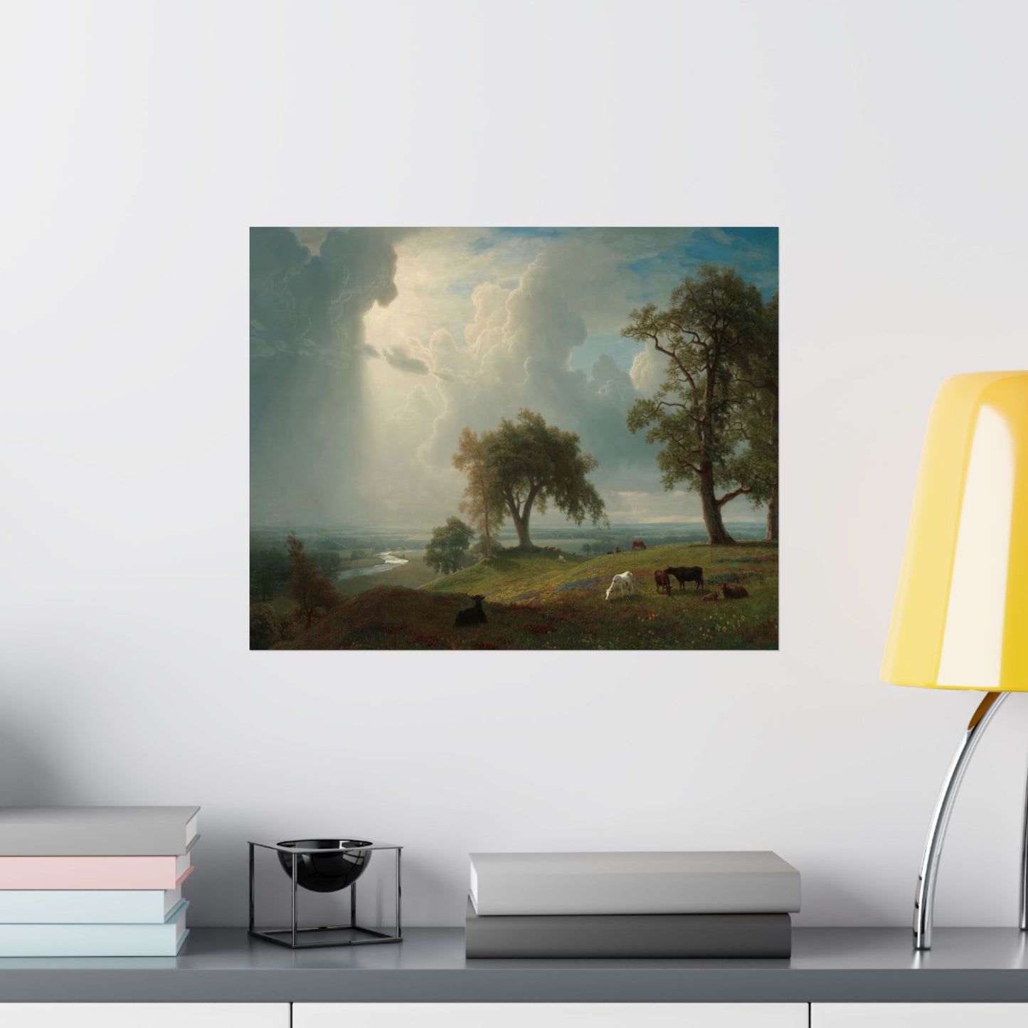 Bierstadt, Albert - California Spring (1875) - Satin Posters