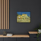 Van Gogh, Vincent - The Yellow House (1888) - Matte Canvas, Framed