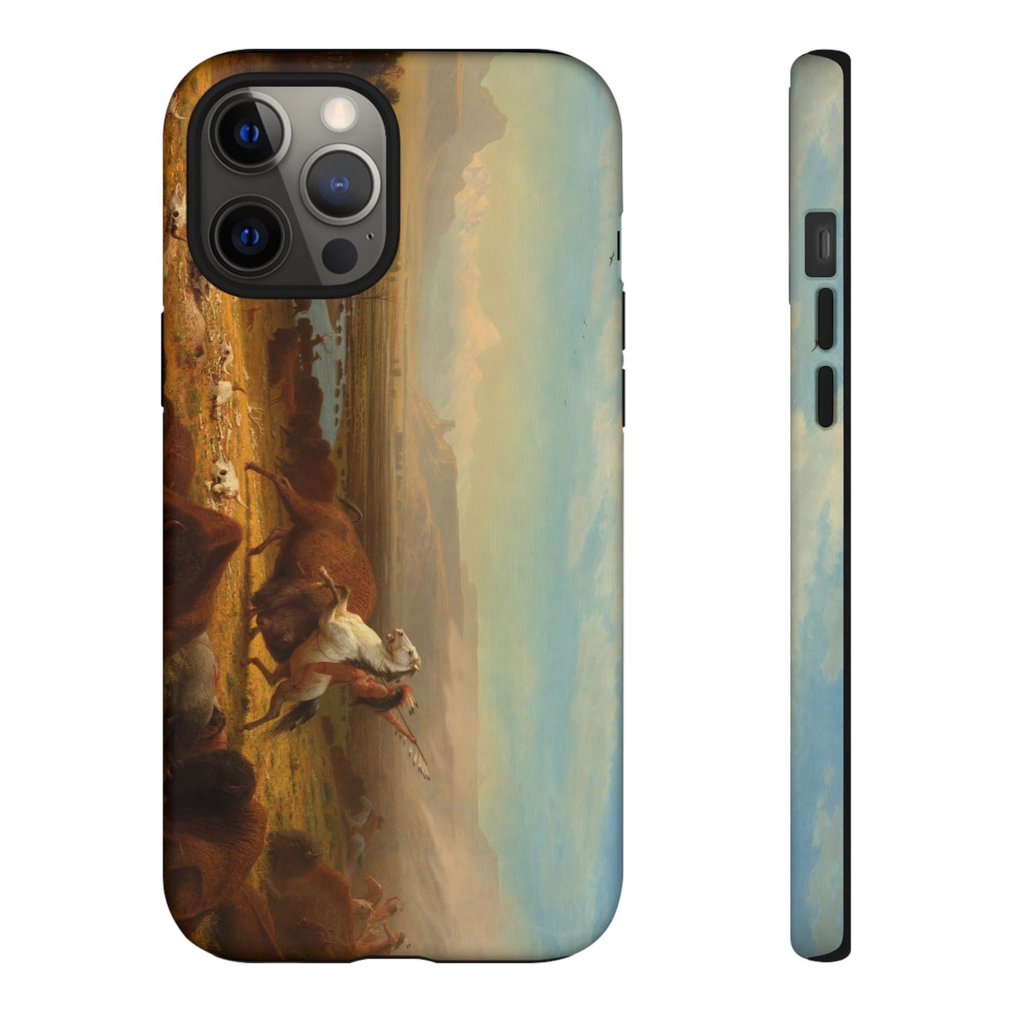 Bierstadt, Albert - The Last of the Buffalo  (1888) - Tough Phone Cases