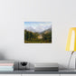 Bierstadt, Albert - The Rocky Mountains, Lander’s Peak (1863) - Satin Posters