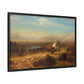 Bierstadt, Albert - The Last of the Buffalo  (1888) - Matte Canvas, Framed