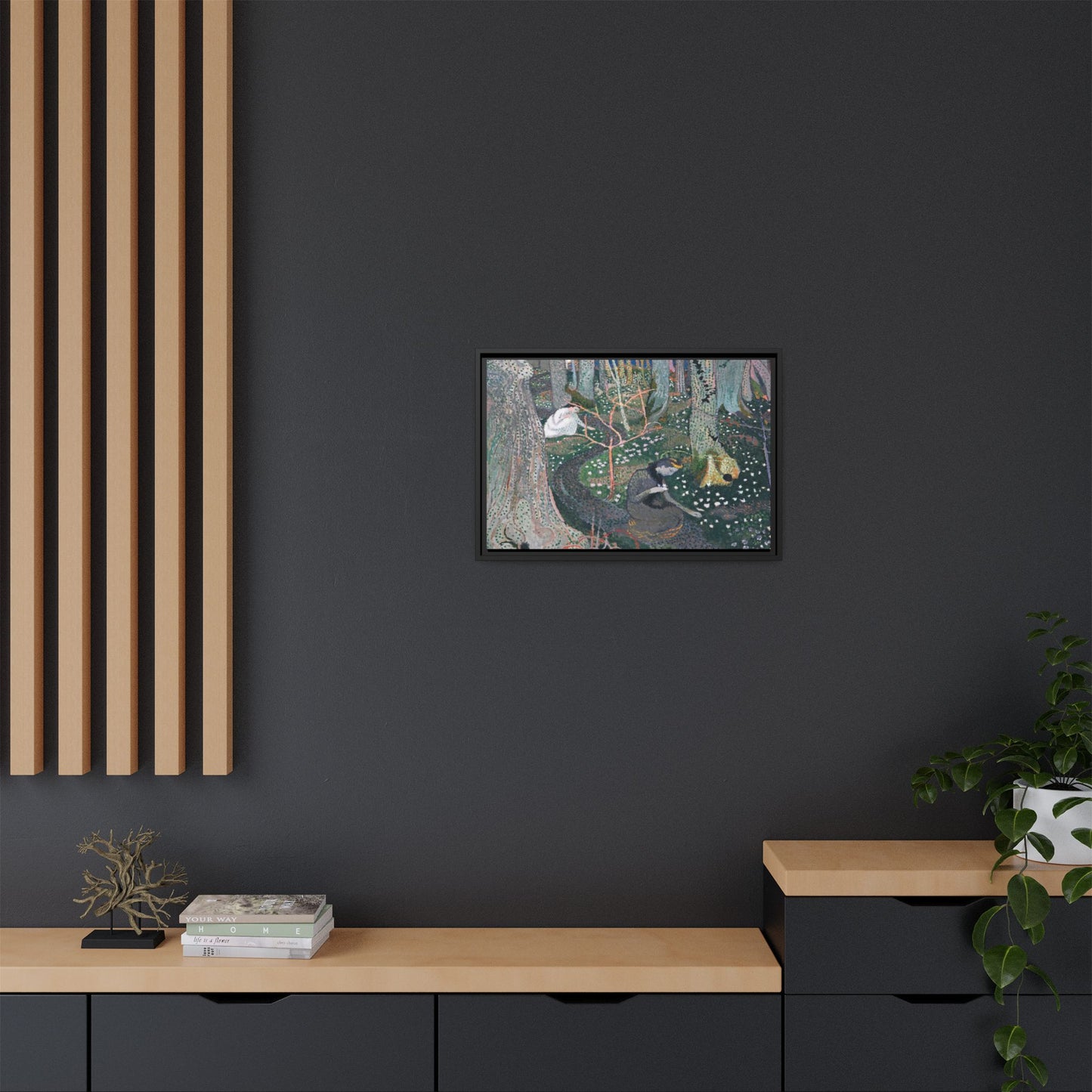 Denis, Maurice - April (1892) - Matte Canvas, Framed