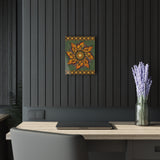 Monarch Butterfly Mandala - Acrylic Block