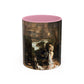 Courbet, Gustave - The Painter’s Studio (1855) - Colorful Accent Mugs