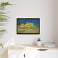 Van Gogh, Vincent - The Yellow House (1888) - Matte Canvas, Framed