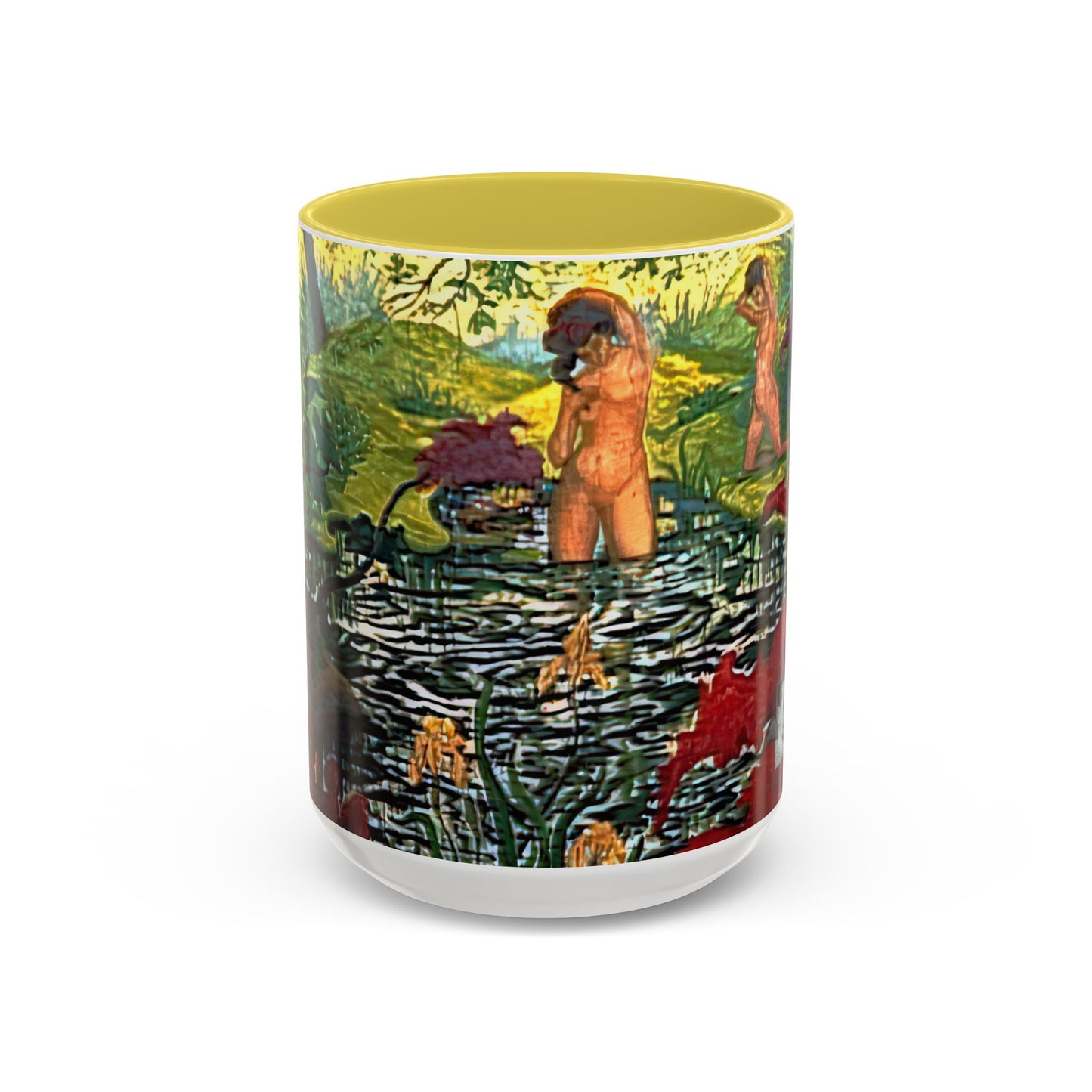 Ranson, Paul - The Lotus Bather (1906) - Colorful Accent Mugs