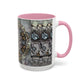 Pacio, Adam - Memento Mori Mandala - Colorful Accent Mugs