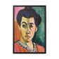 Matisse, Henri - The Green Stripe (1905) - Matte Canvas, Framed
