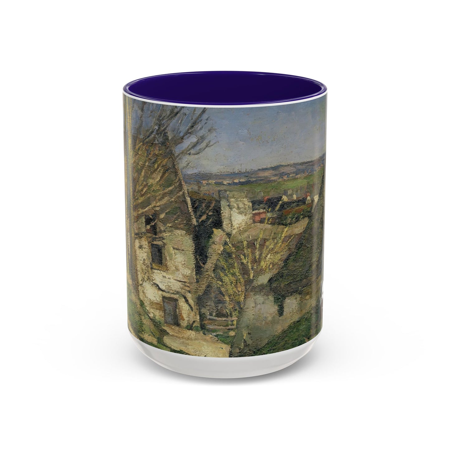 Cézanne, Paul - The House of the Hanged Man, Auvers-sur-Oise (1874) - Colorful Accent Mugs
