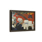 Gauguin, Paul - Vision of the Sermon (Jacob Wrestling with the Angel) (1888) - Matte Canvas, Framed